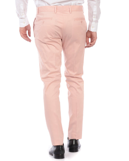 Pantaloni Daniele Alessandrini Rosa Taglia 46 - mem39