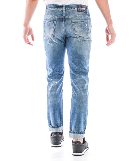 Jeans Daniele Alessandrini 31 Denim Scuro M - mem39