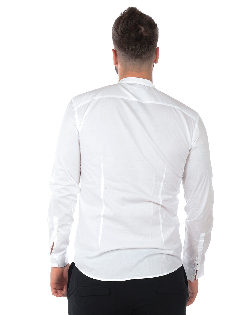 Camicia Bianca XL Slim Fit Daniele Alessandrini - mem39