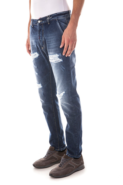 Jeans Daniele Alessandrini 33 Denim - Cotone - mem39