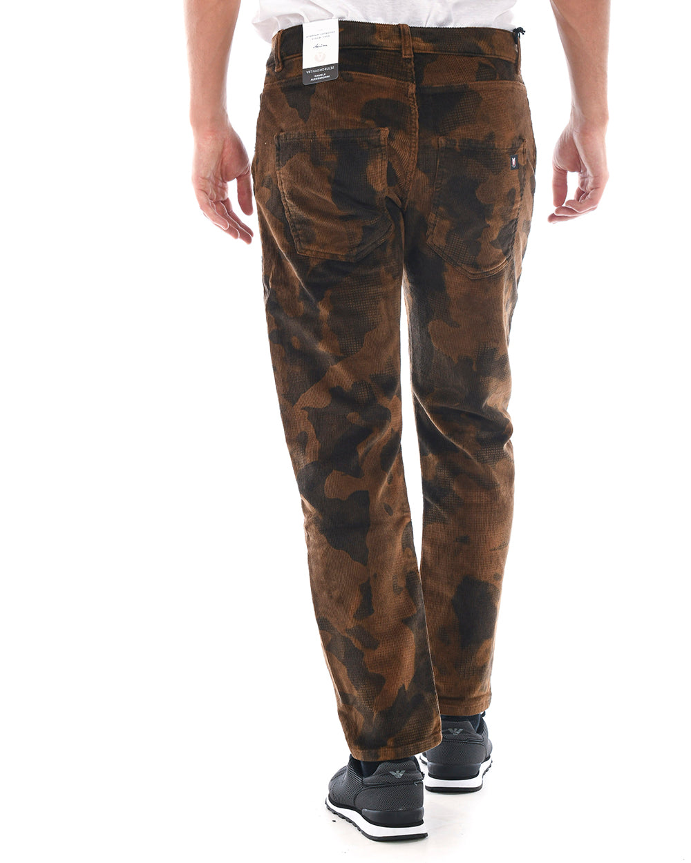 Pantaloni Marrone Daniele Alessandrini - mem39