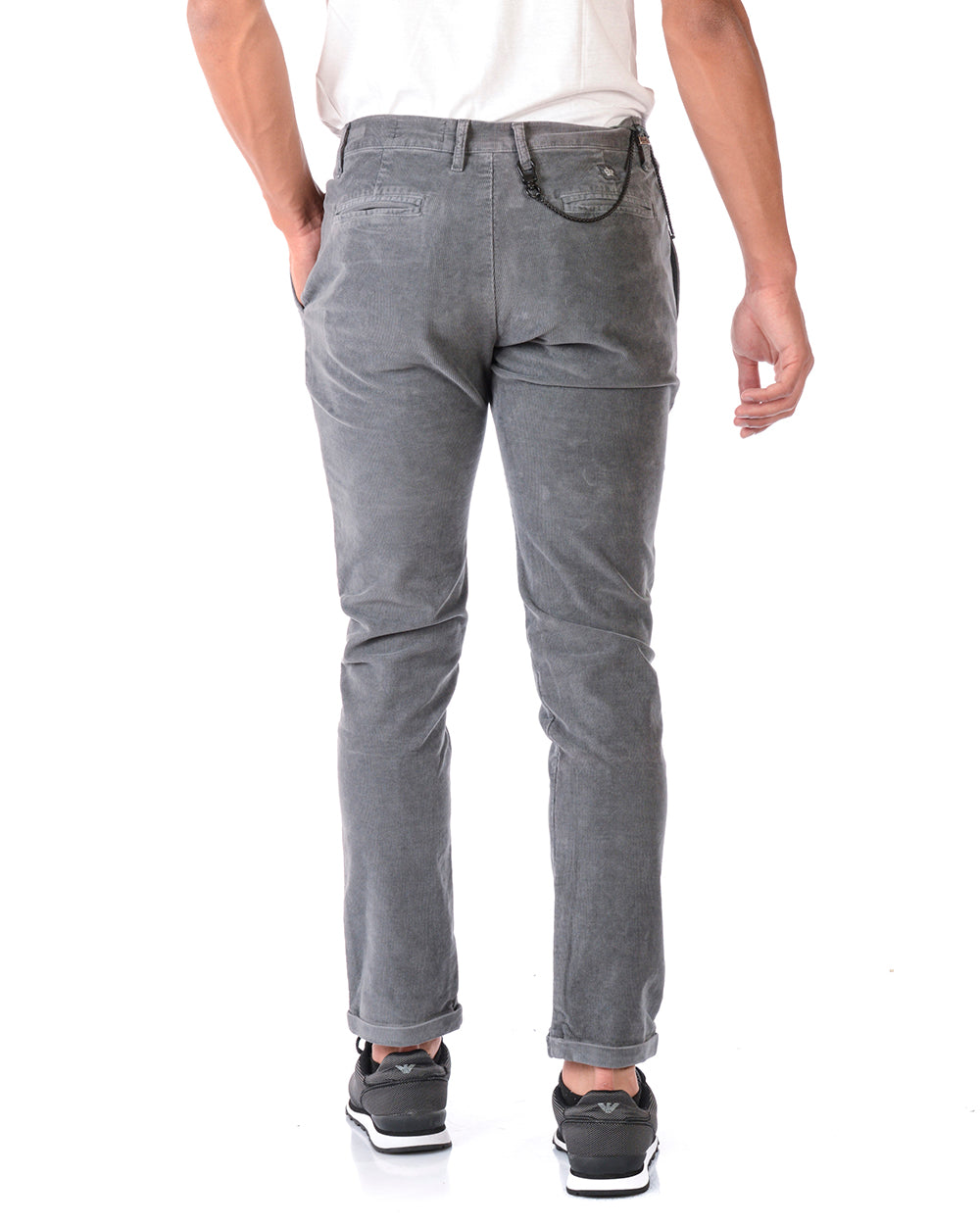 Jeans Daniele Alessandrini Grigio Scuro Taille 44 - mem39