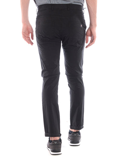 Pantaloni Nero Daniele Alessandrini - mem39