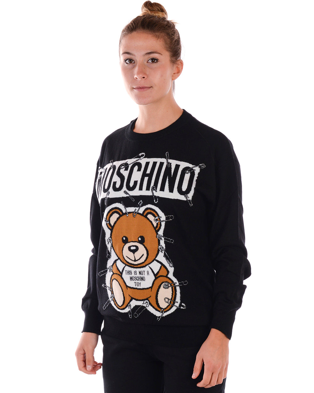 Maglia Moschino Lana Vergine XS Nero - mem39