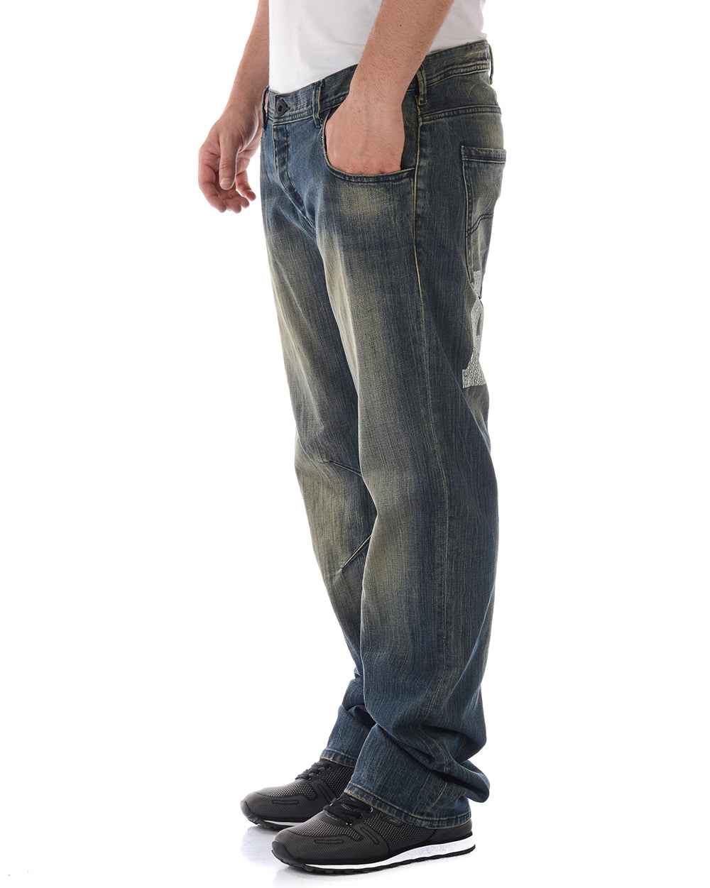 Pantaloni Armani Jeans AJ Blu M Slim Fit - mem39