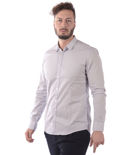 Camicia Daniele Alessandrini Nero M - mem39