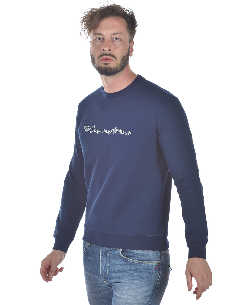 Maglione Blu Emporio Armani - mem39