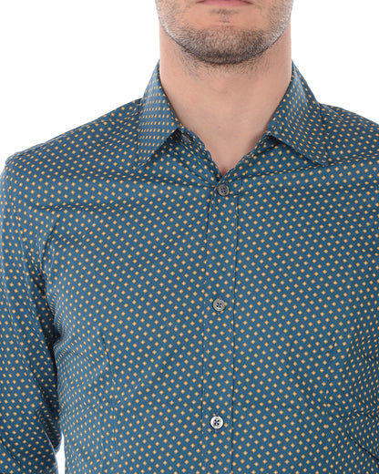 Camicia Blu Daniele Alessandrini 38 - mem39