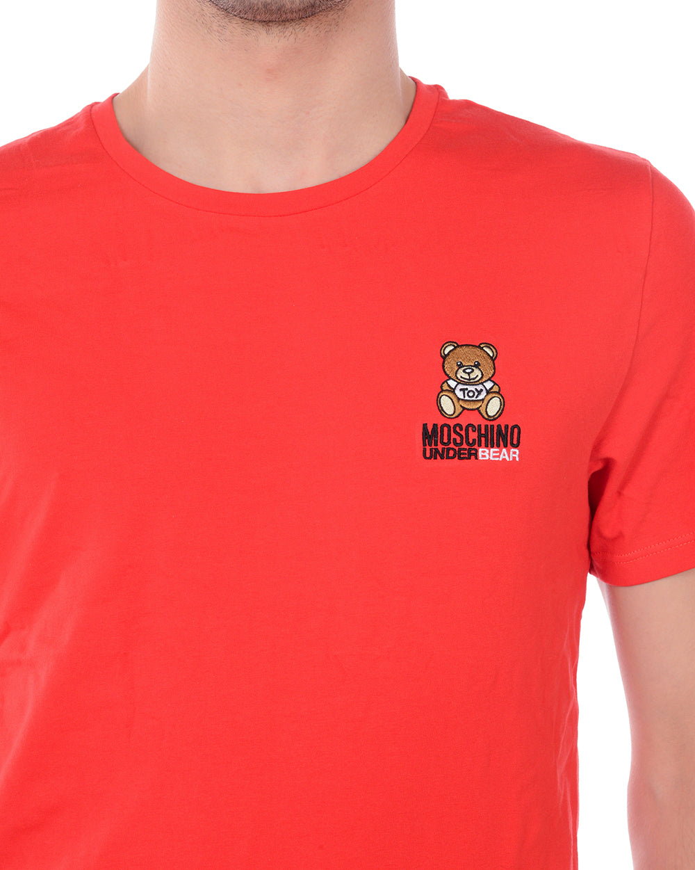 T-shirt Moschino Underwear Grigia Stampata - mem39