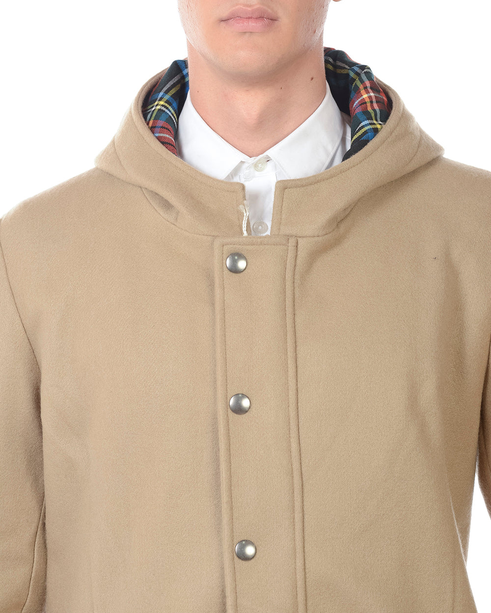 Cappotto Beige Daniele Alessandrini - mem39