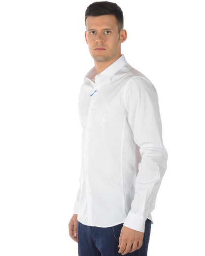 Camicia Versace Jeans Slim Fit Blu - mem39