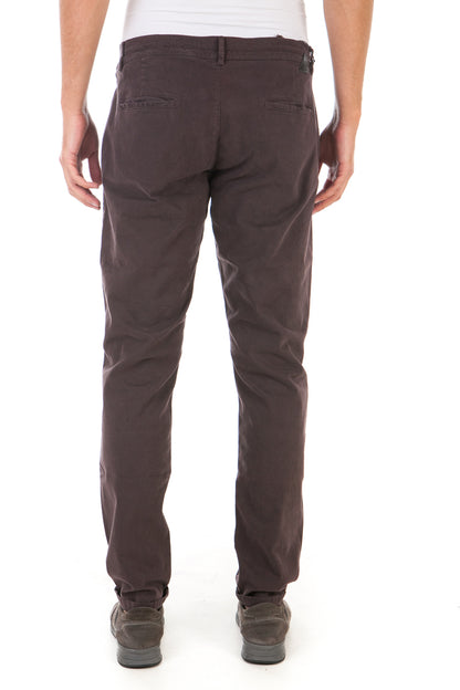 Pantaloni Bordeaux Scuro Daniele Alessandrini - mem39