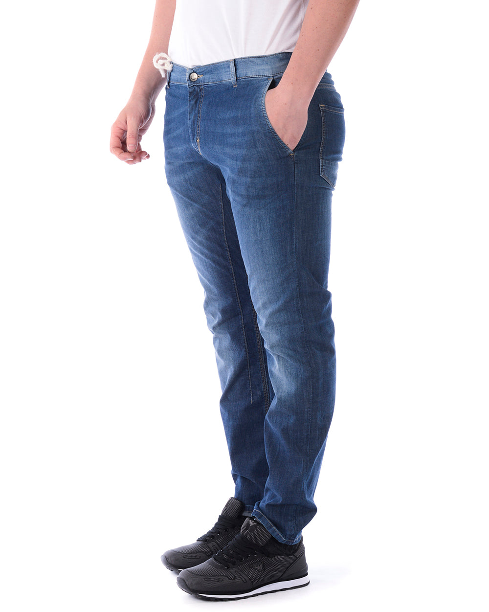 Jeans Nero Daniele Alessandrini - mem39