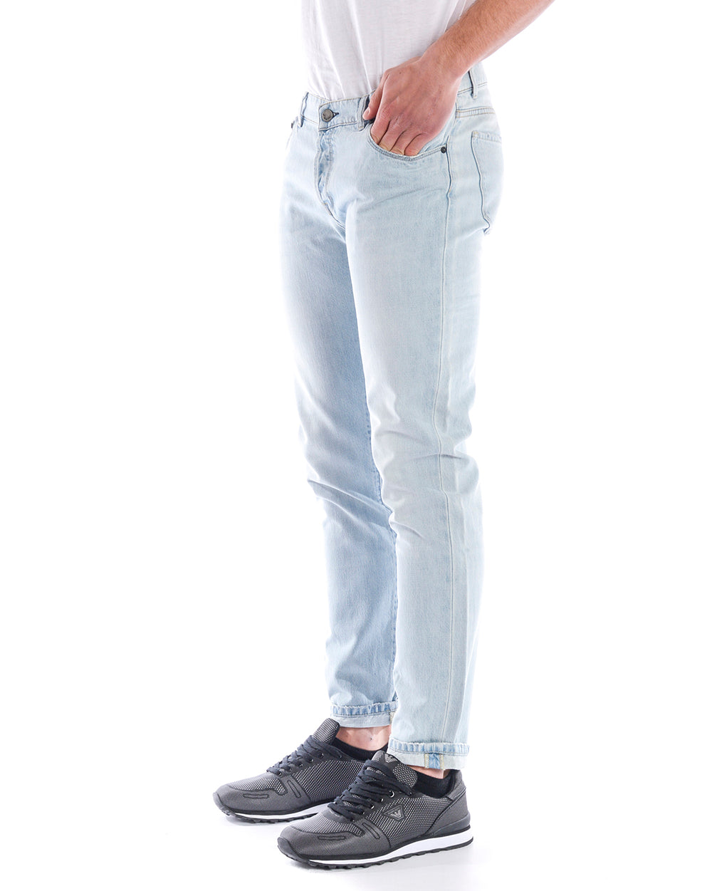 Jeans Daniele Alessandrini Denim Taglia M - mem39