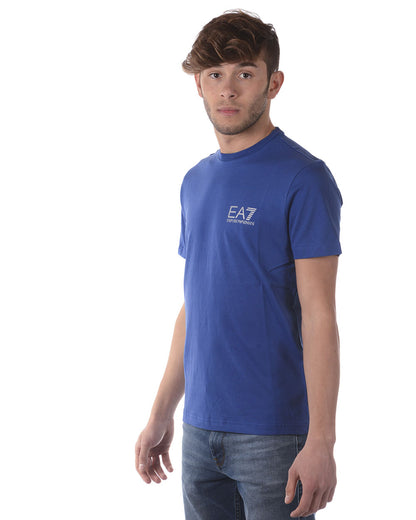 T-Shirt Emporio Armani EA7 Blu Elegante - mem39