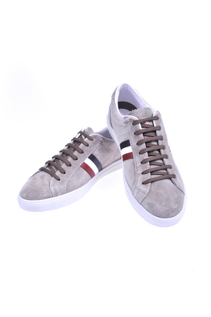 Sneakers Moncler Beige Pelle - Taglia 39 - mem39