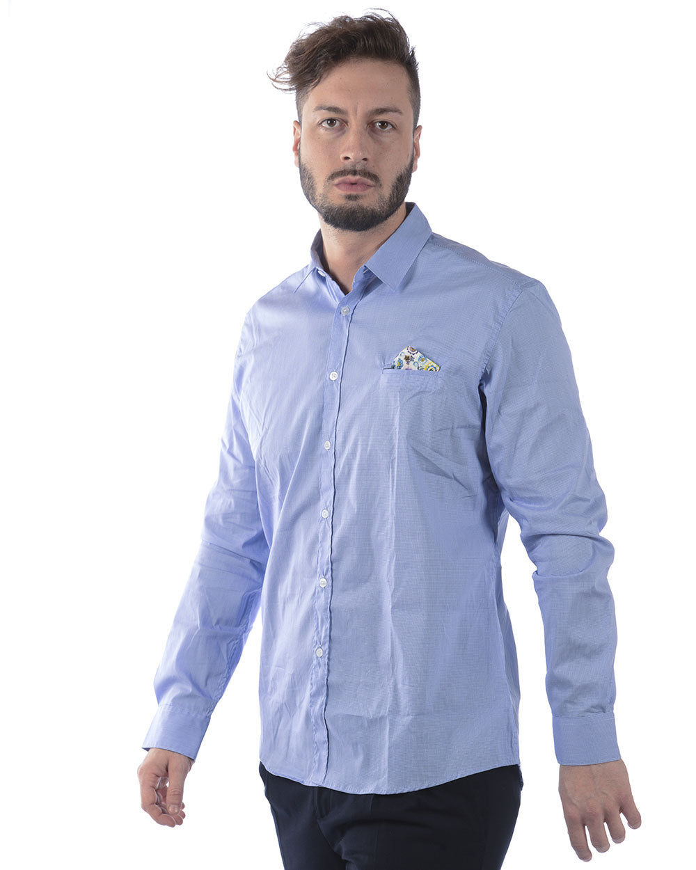 Camicia Daniele Alessandrini 39 - Eleganza Sofisticata - mem39