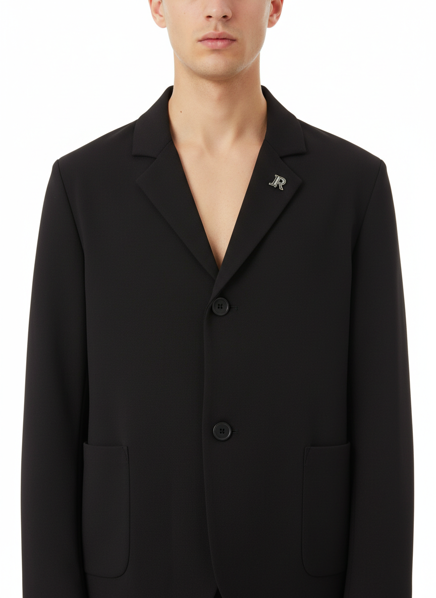 John Richmond giacca blazer monopetto Doima nero