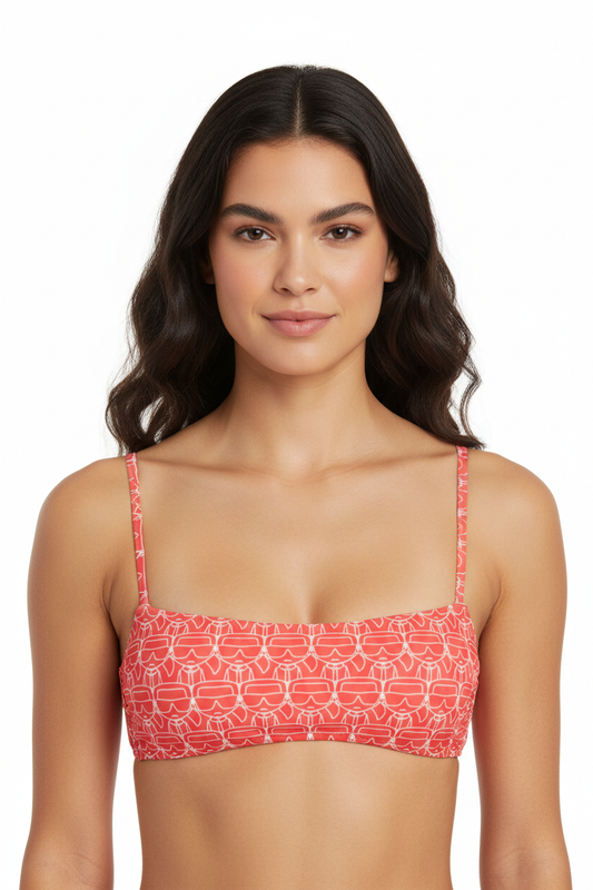 Karl Lagerfeld Beachwear Kl22Wtp14_Fe60C6B_Rossored