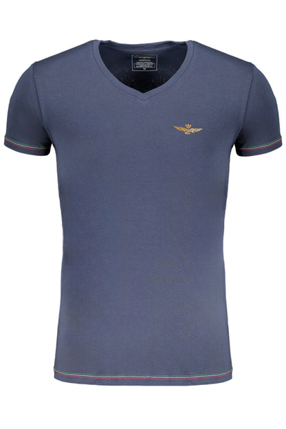 Aeronautica Militare T-Shirt Maniche Corte Uomo Blu"" - mem39