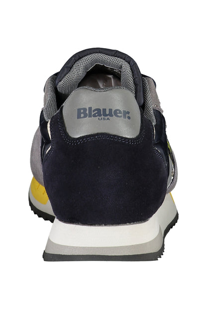 Blauer Sneakers