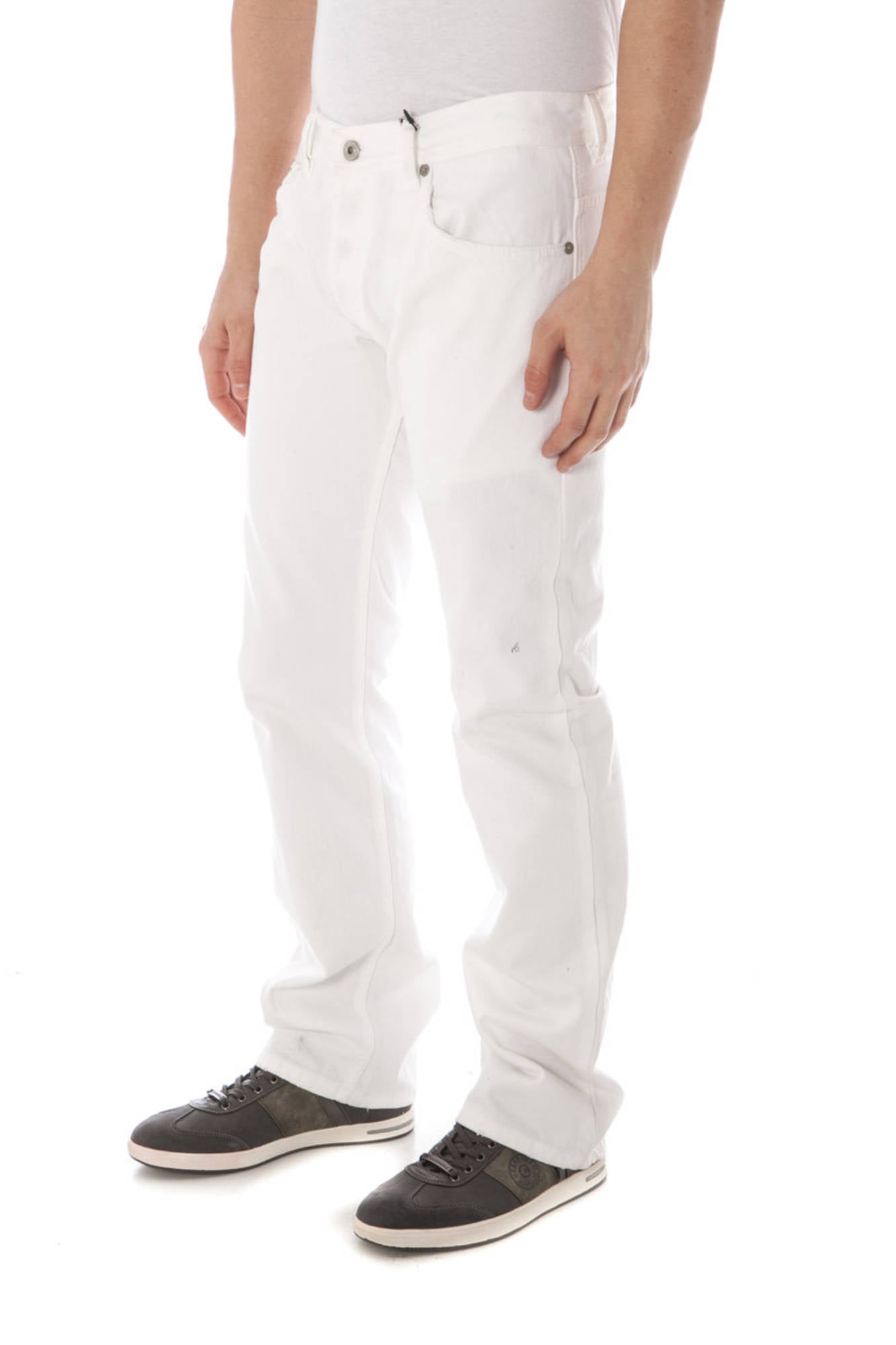 Blend Pantalone Uomo Bianco - mem39