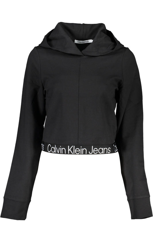 Calvin Klein Felpa Senza Zip Donna Nero"" - mem39