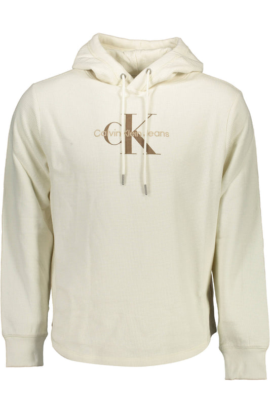 Calvin Klein Felpa Senza Zip Uomo Bianco"" - mem39