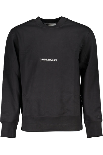 Calvin Klein Felpa Senza Zip Uomo Nero"" - mem39