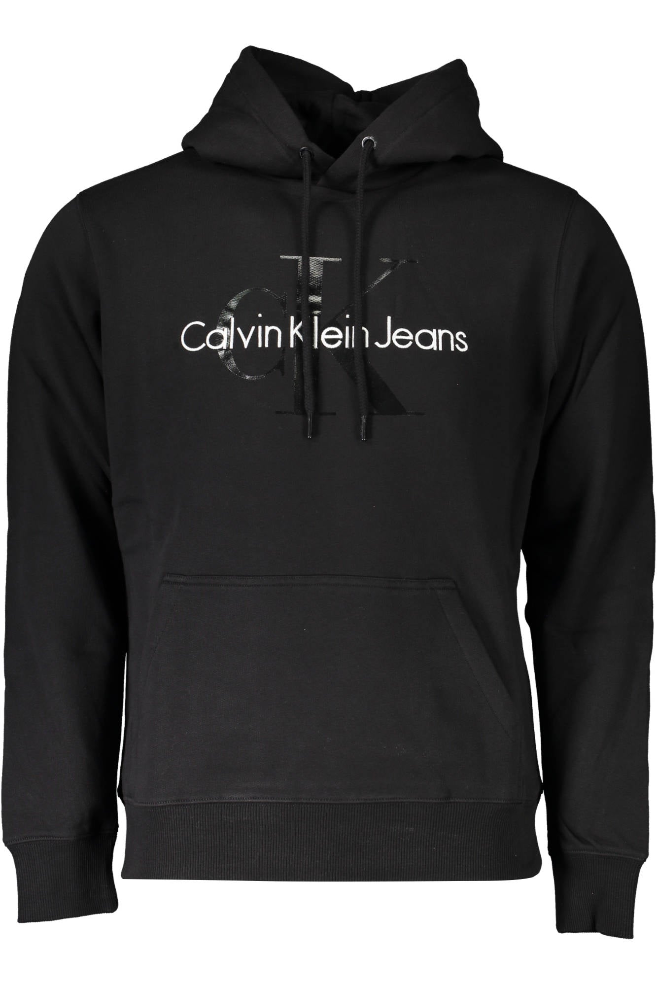 Calvin Klein Felpa Senza Zip Uomo Nero - mem39