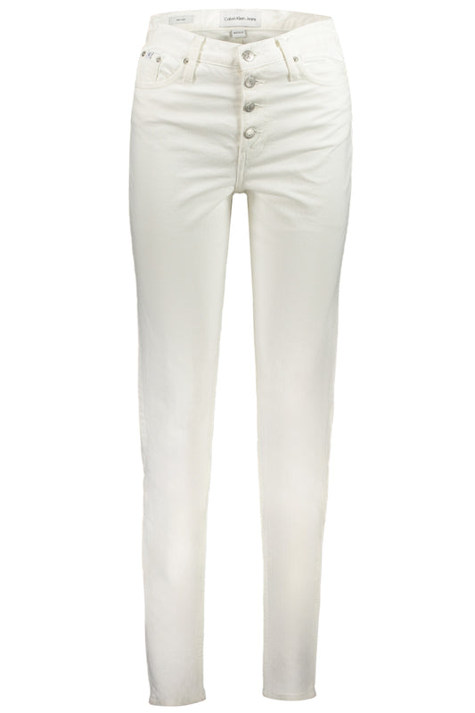 Calvin Klein Jeans Denim Donna Bianco - mem39