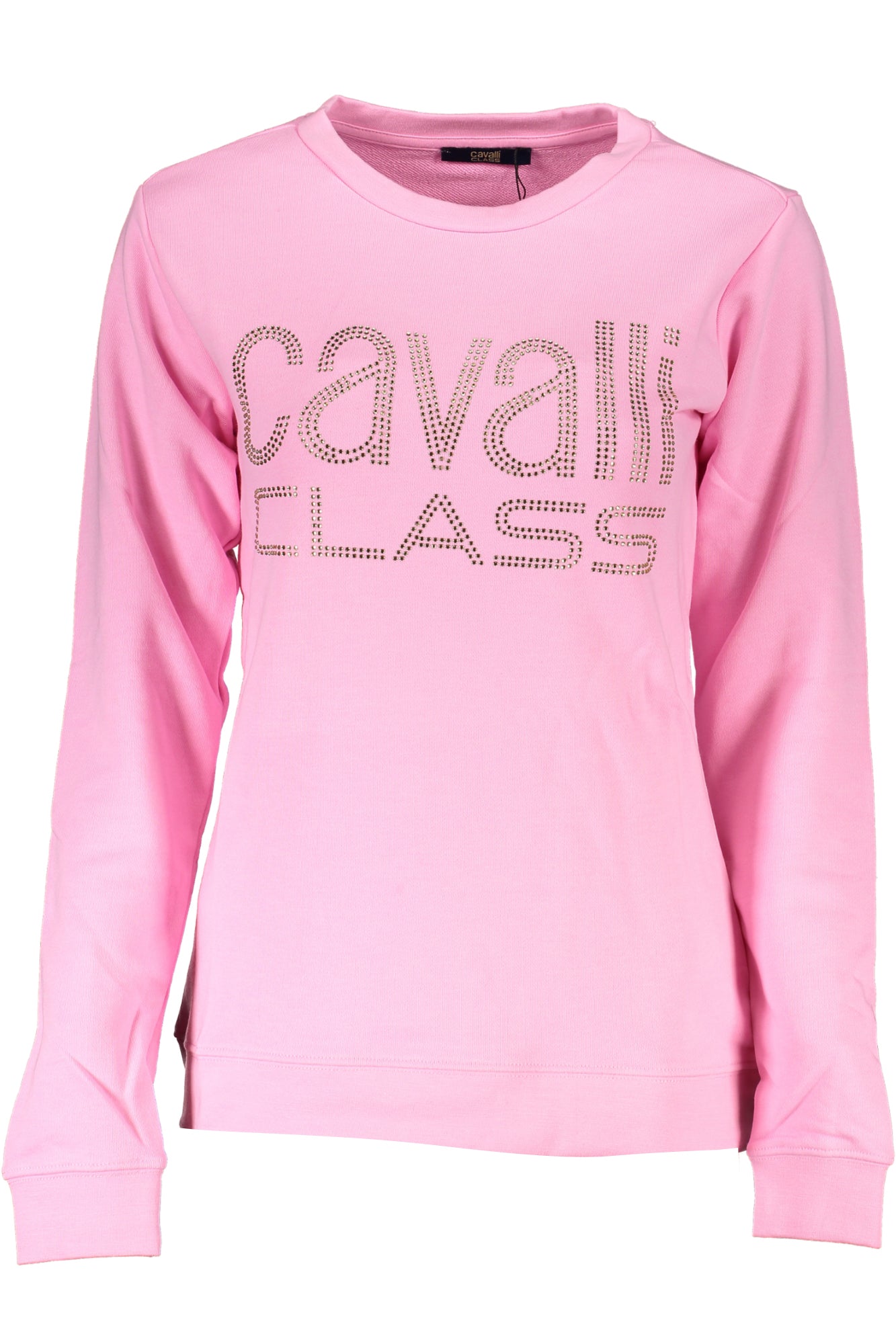 Cavalli Class Felpa Senza Zip Donna Rosa"" - mem39