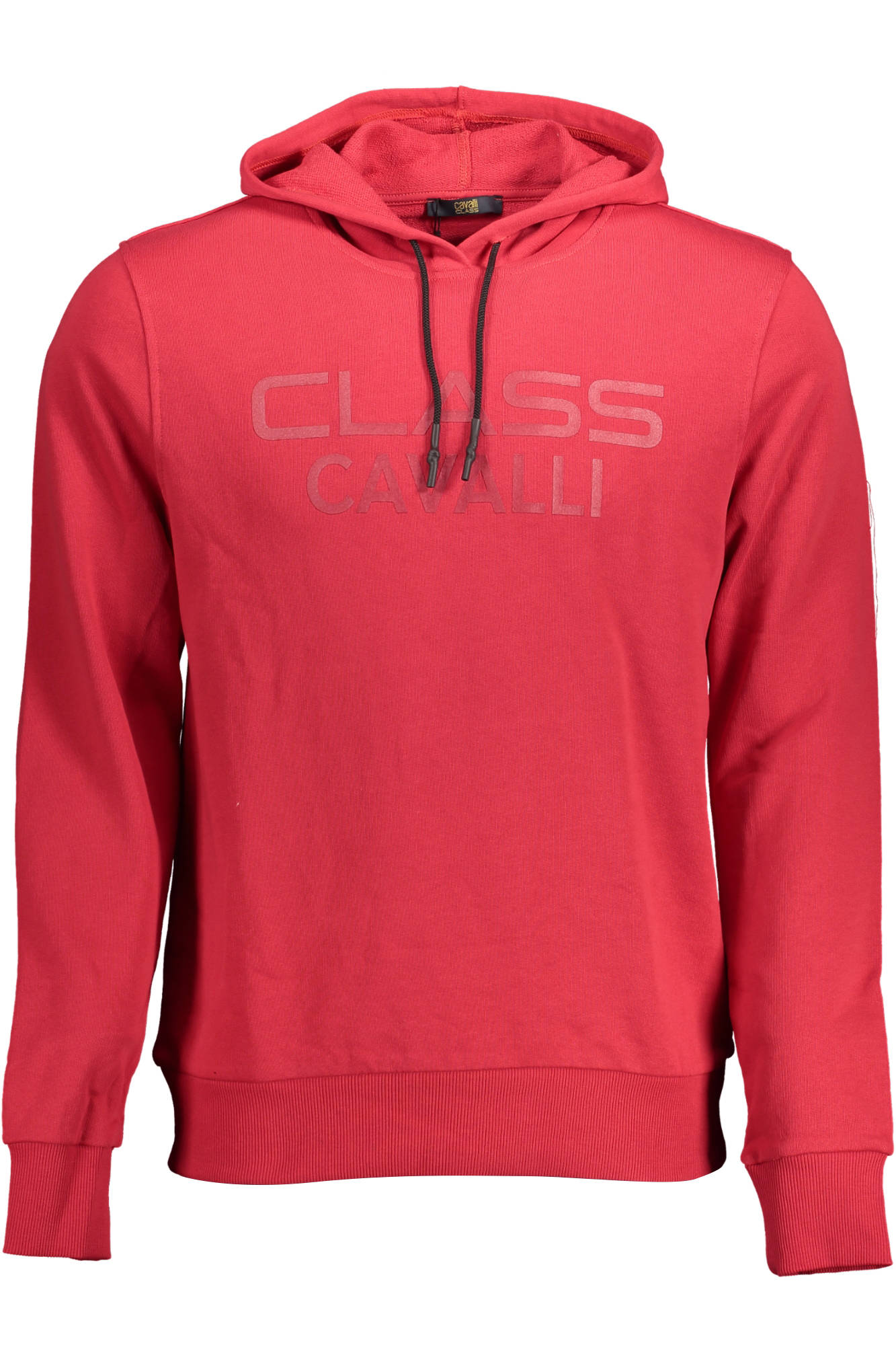 Cavalli Class Felpa Senza Zip Uomo Rosso - mem39