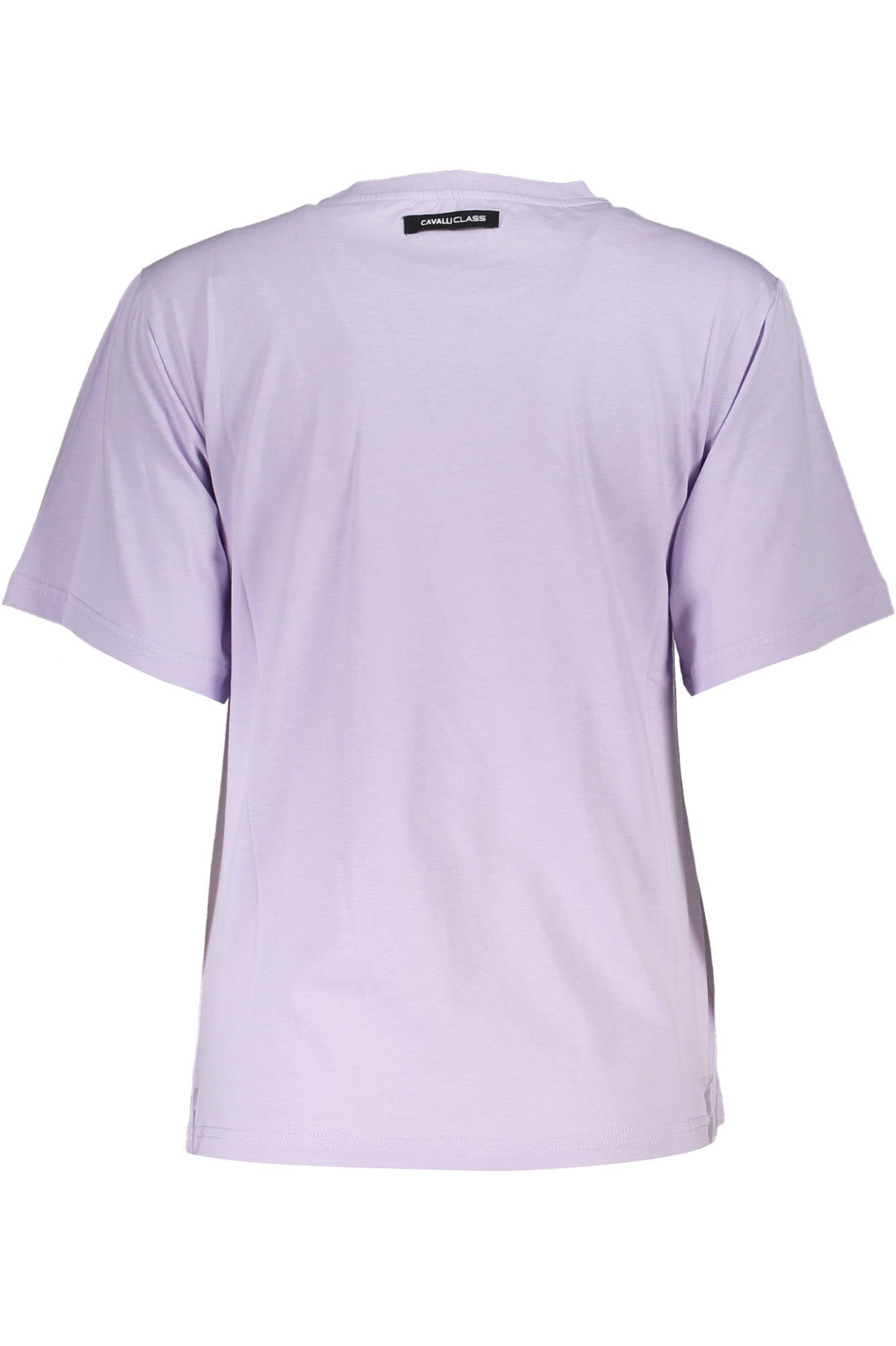 Cavalli Class T-Shirt Maniche Corte Donna Viola - mem39