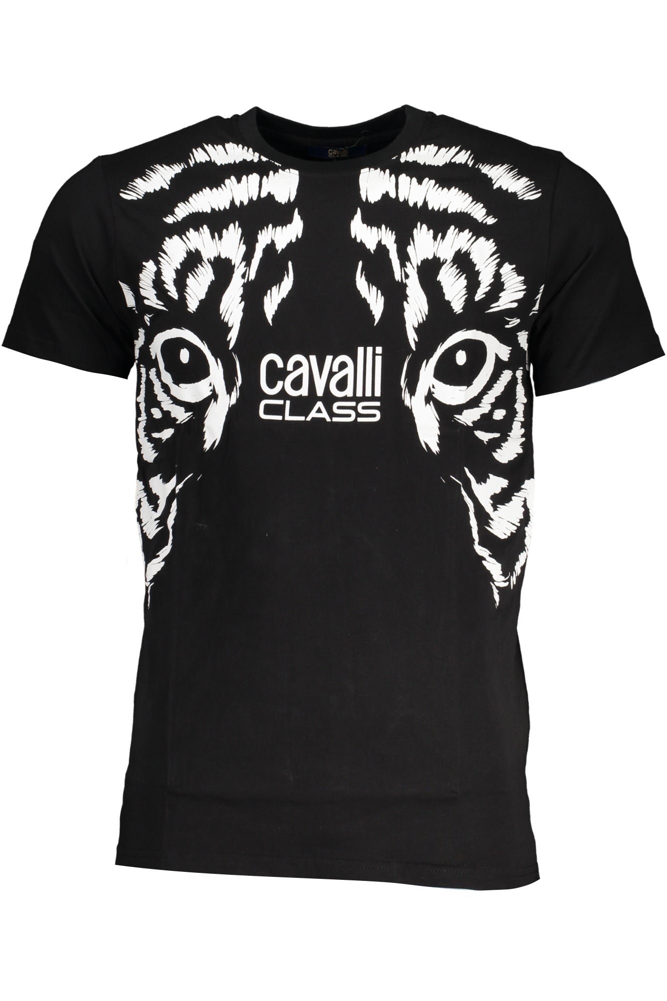 Cavalli Class T-Shirt Maniche Corte Uomo Nero - mem39