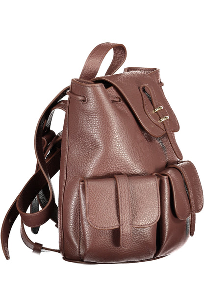 COCCINELLE ZAINO DONNA MARRONE