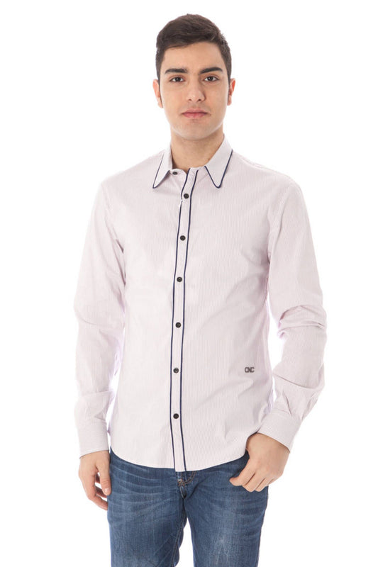 Costume National Camicia Maniche Lunghe Uomo Rosa"" - mem39