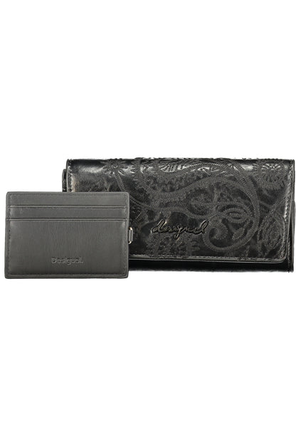 DESIGUAL PORTAFOGLIO DONNA NERO
