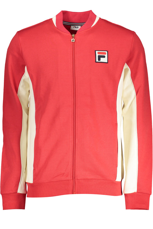 Fila Felpa Con Zip Uomo Rosso"" - mem39