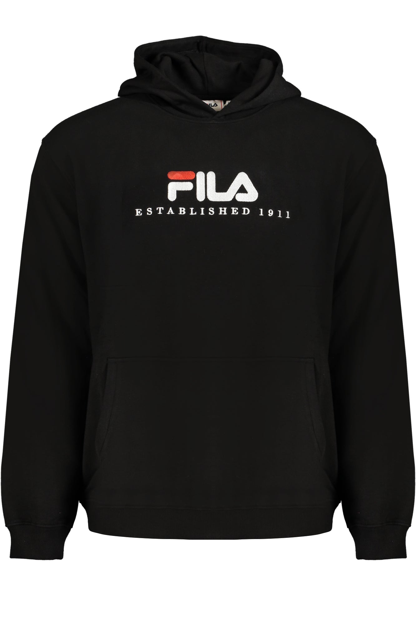 Fila Felpa Senza Zip Uomo Nero"" - mem39