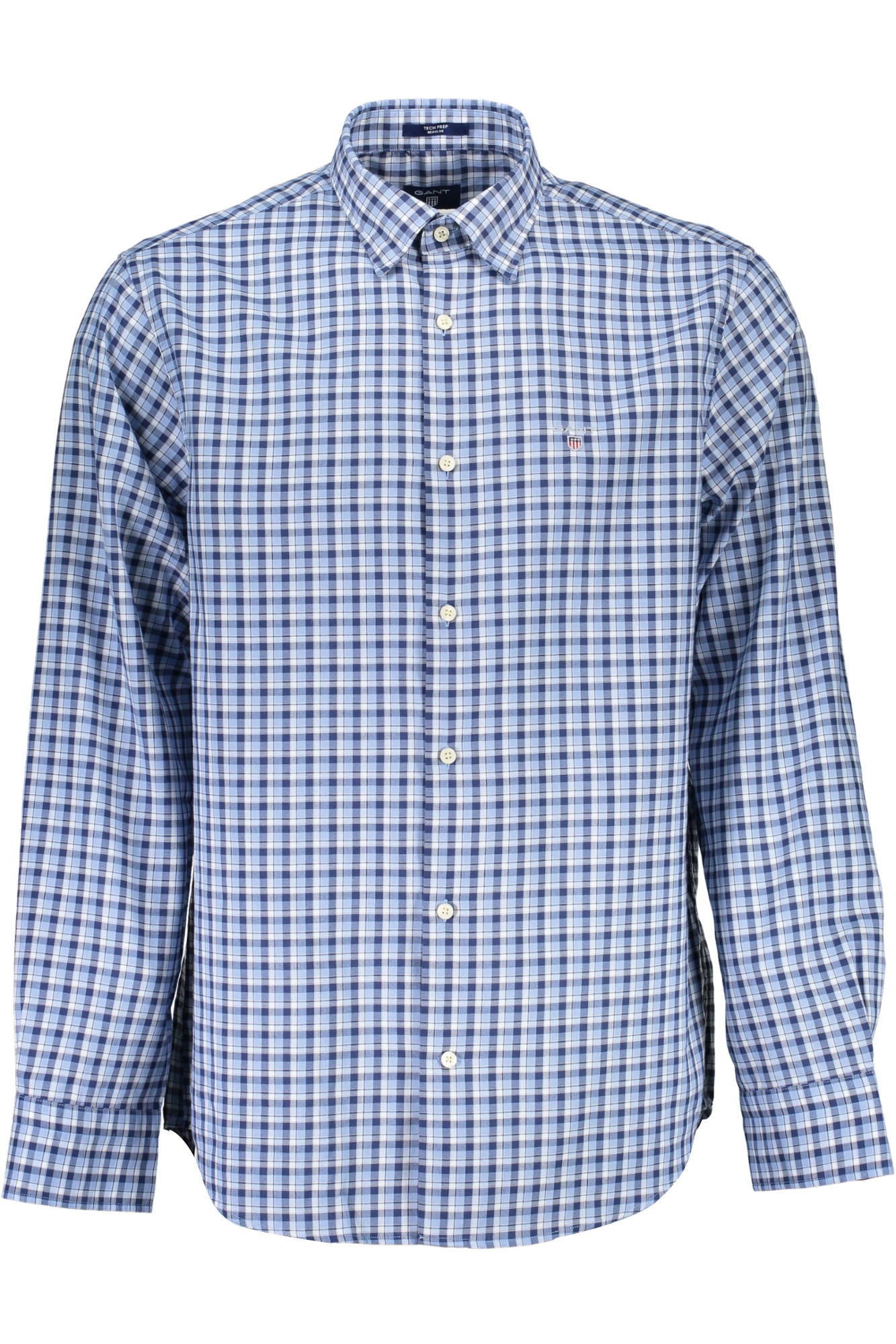 Gant Camicia Maniche Lunghe Uomo Azzurro"" - mem39