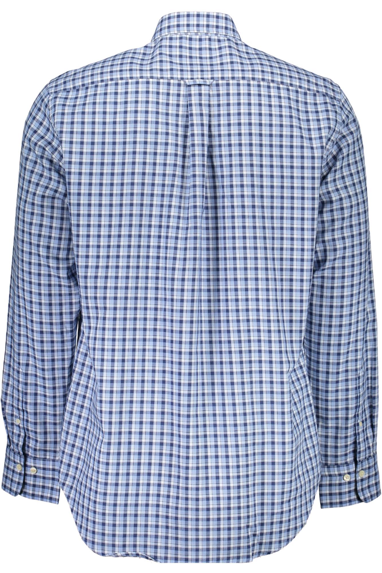 Gant Camicia Maniche Lunghe Uomo Azzurro"" - mem39