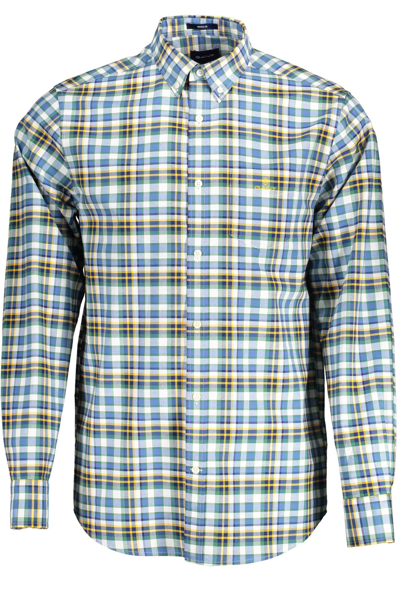 Gant Camicia Maniche Lunghe Uomo Blu - mem39