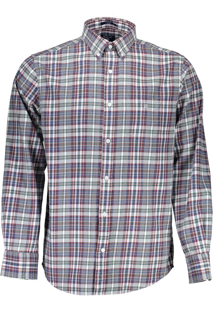 Gant Camicia Maniche Lunghe Uomo Blu - mem39