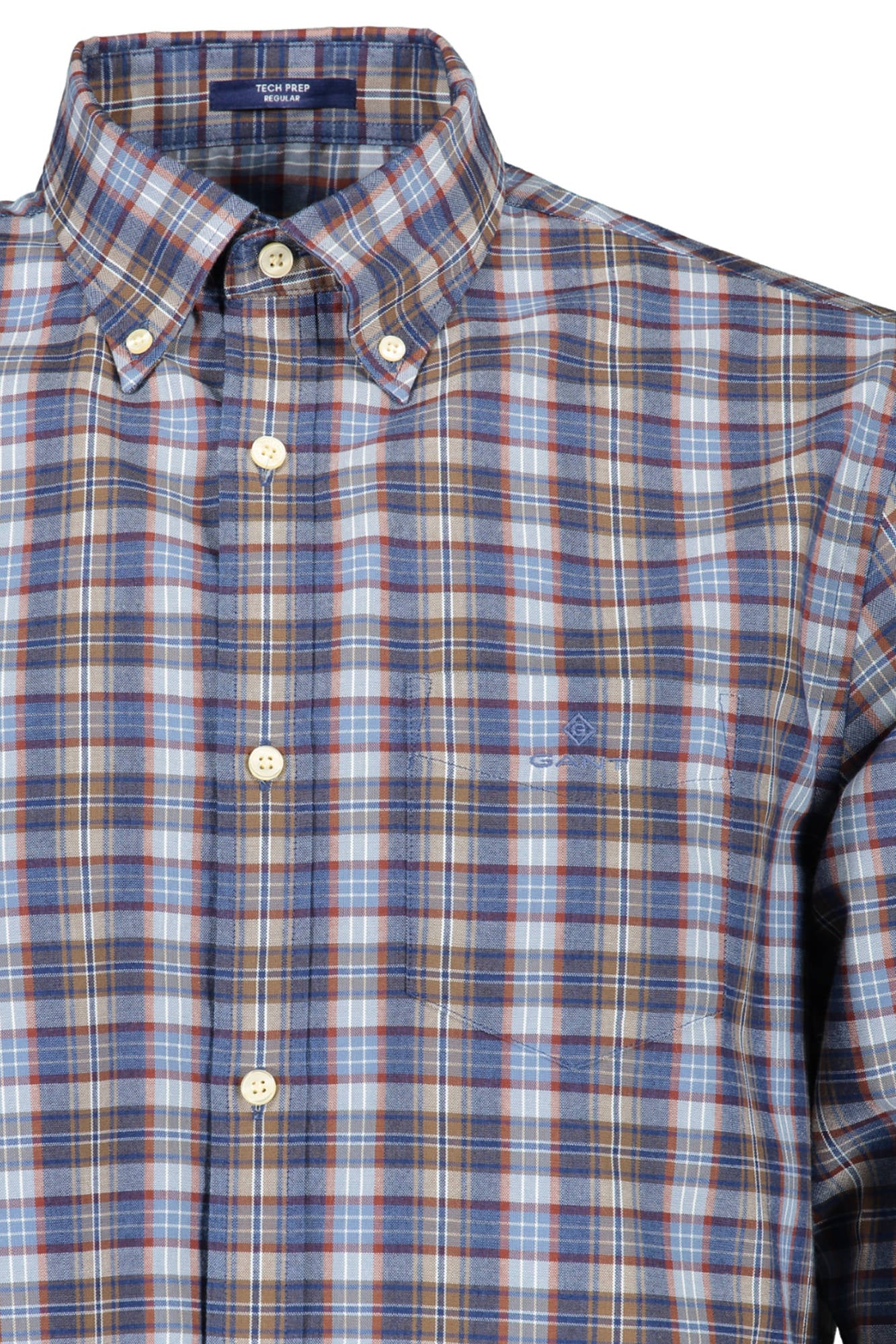 Gant Camicia Maniche Lunghe Uomo Blu"" - mem39