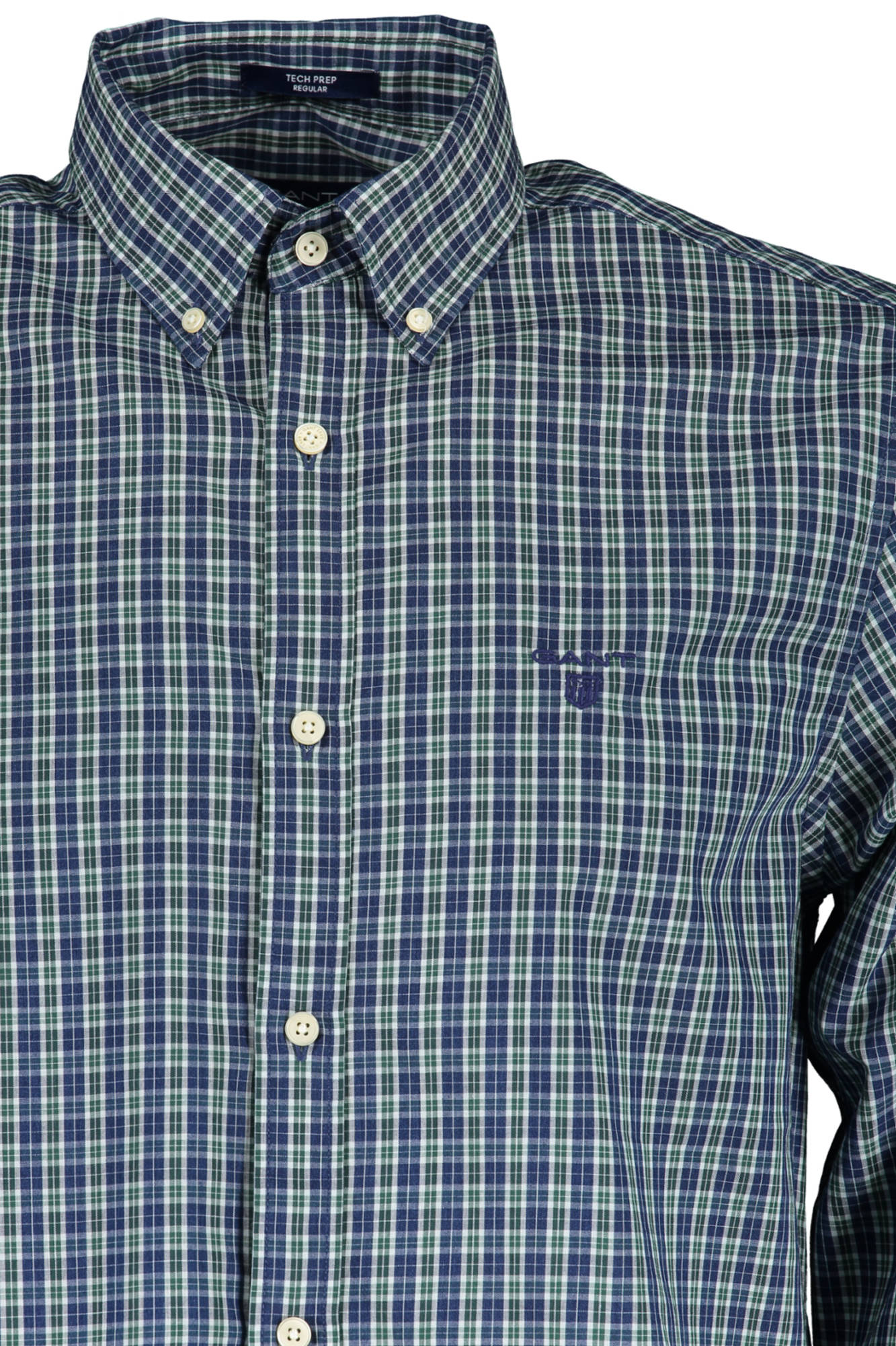 Gant Camicia Maniche Lunghe Uomo Verde"" - mem39