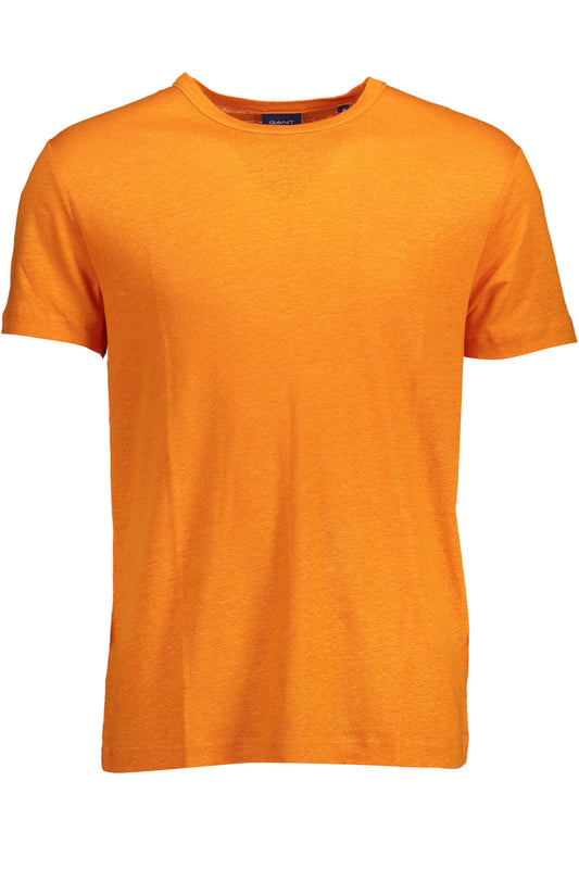 Gant T-Shirt Maniche Corte Uomo Arancio - mem39