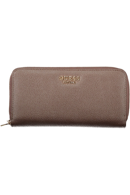 GUESS JEANS PORTAFOGLIO DONNA MARRONE