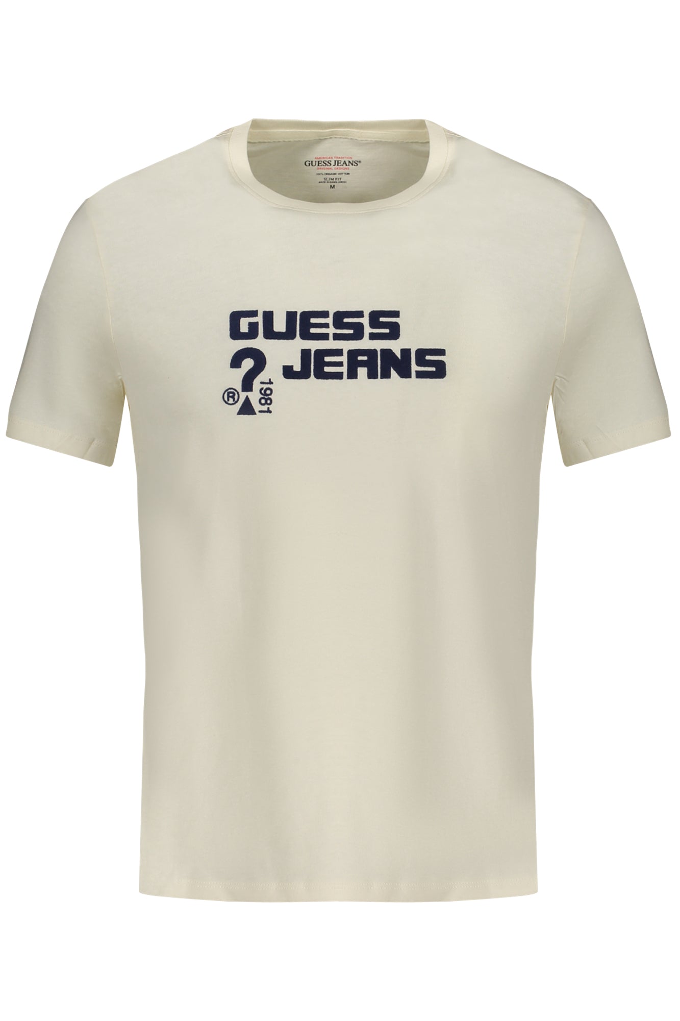 Guess Jeans T-Shirt Maniche Corte Uomo Beige - mem39