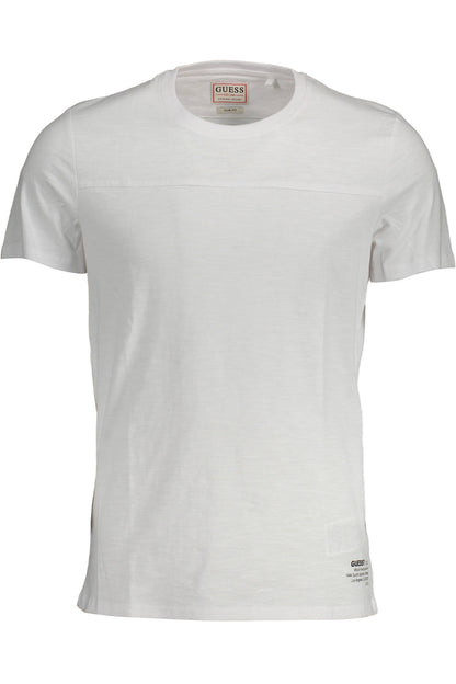 Guess Jeans T-Shirt Maniche Corte Uomo Bianco - mem39